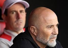 Jorge Sampaoli, entrenador del Sevilla.