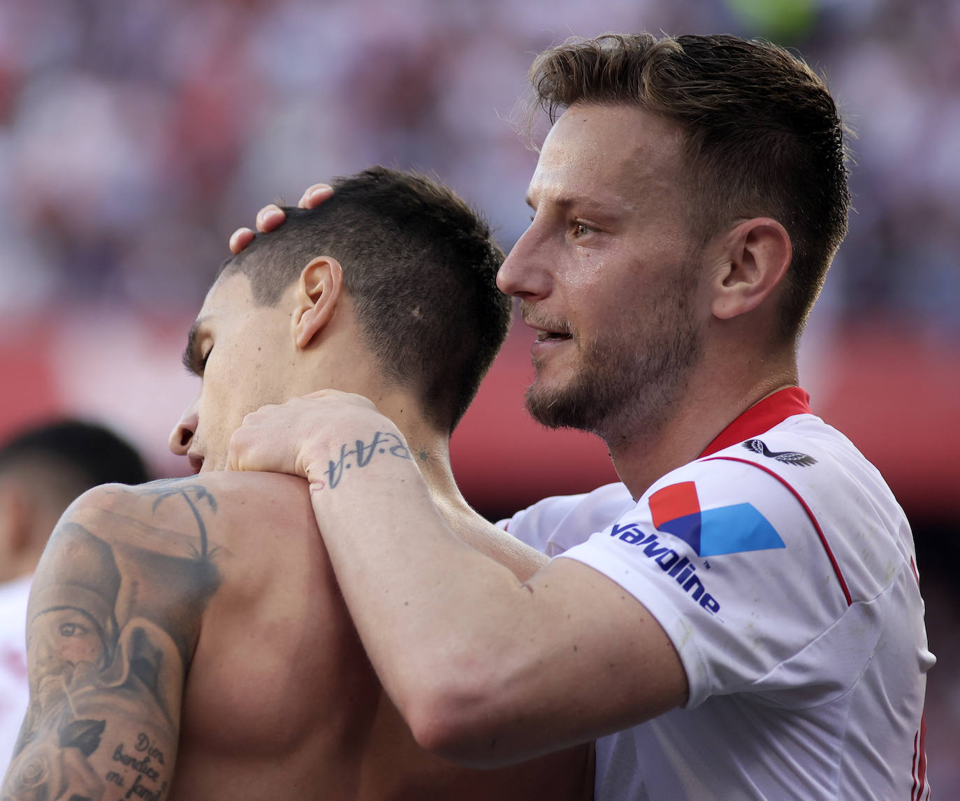 Las imágenes de la derrotas del Almería ante el Sevilla