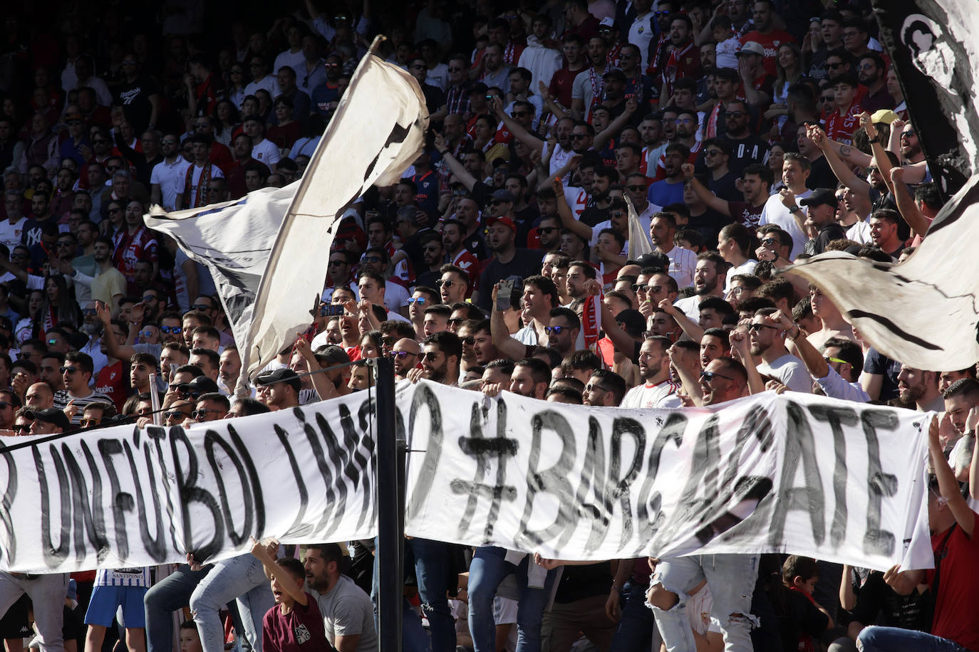 Las imágenes de la derrotas del Almería ante el Sevilla