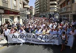 Imagen de archivo de una protesta que tuvo lugar en 2010.