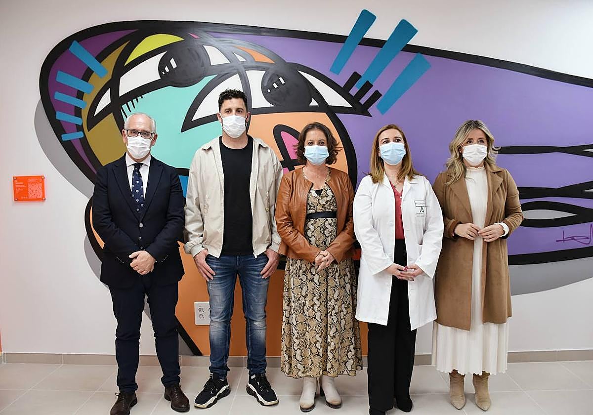 Jesús Estrella, Miguel Ángel Belinchón 'Belin', Catalina García, Belén Martínez y Elena González.