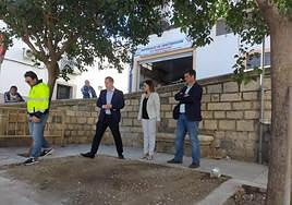 Lugar que ocupaba el quiosco, en la plaza de La Magdalena.