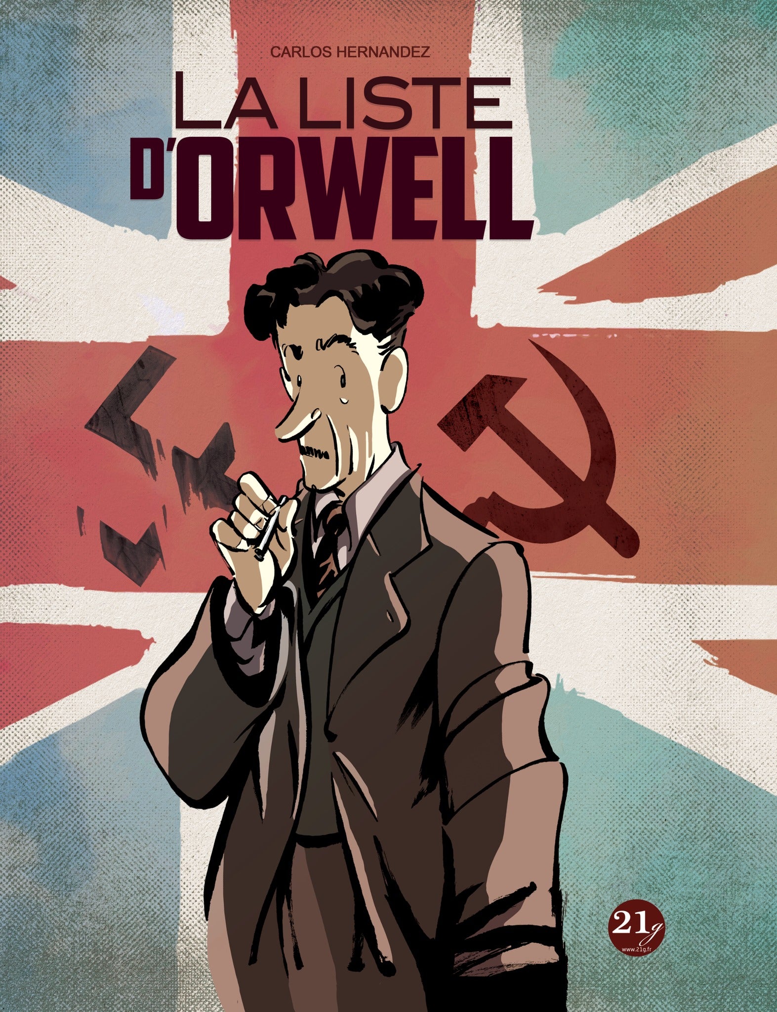 Carlos Hernández vive un año inteso: por un lado, celebra el 25 aniversario de nuestro querido Orceman, el entrañable personaje que nació en las páginas de IDEAL; y, por otro, publica 'La lista de Orwell', en la que narra una historia real poco conocida del autor de '1984'.