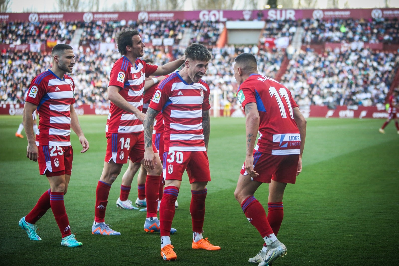 El Albacete - Granada, a pie e campo