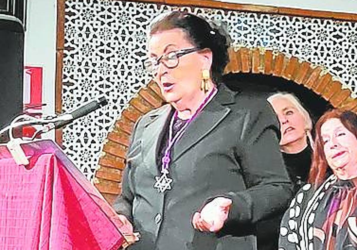 Teresa Guardia, en La Platería.