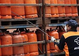 Cambio en el precio de la bombona de butano.