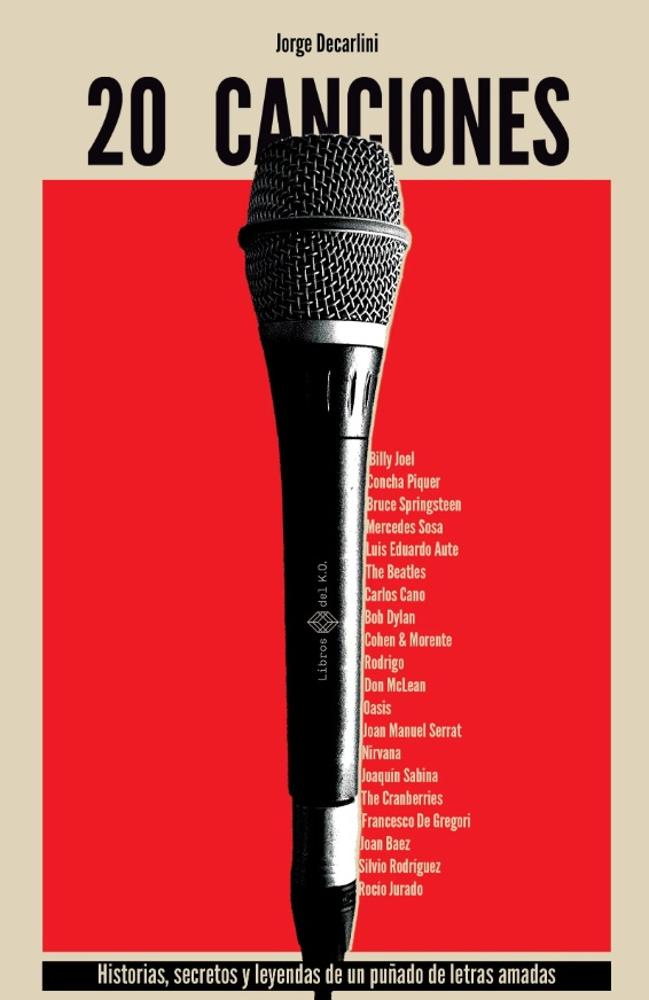 Portada de '20 canciones', Libros del K. O.