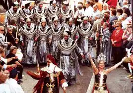 Imagen de archivo de la celebración de la fiesta de Moros y Cristianos en Cúllar.