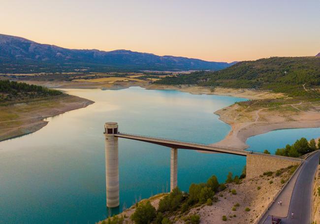 Embalse de San Clemente.