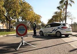 Control de la Policía Local de Almería.