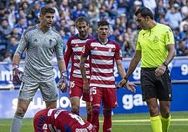 Caparrós Hernández, en el partido de la primera vuelta.