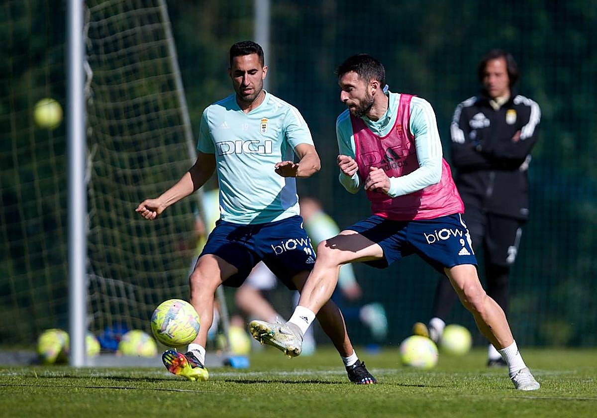 Ángel Montoro, en un entrenamiento esta semana.