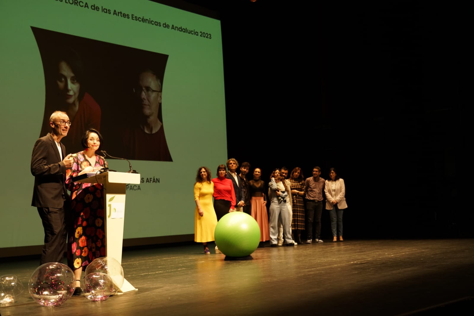 Las imágenes de la gala de los Premios Lorca de artes escénicas en Jaén