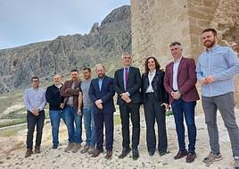 Visita al Castillo de Bedmar, tras la restauración.