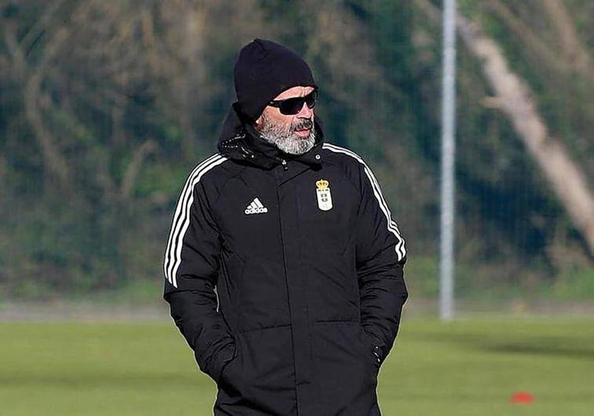 Álvaro Cervera, en un entrenamiento.