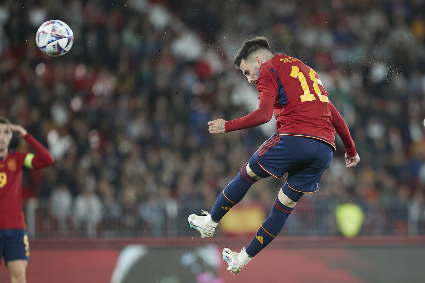 Las mejores imágenes de la remontada de España en Almería