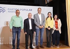 Acto de presentación de Baldomero Martínez.