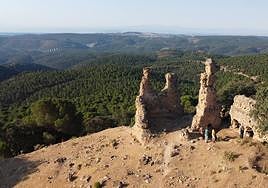 Castillo de Catro Ferral y escenario de la Batalla de las Navas de Tolosa.