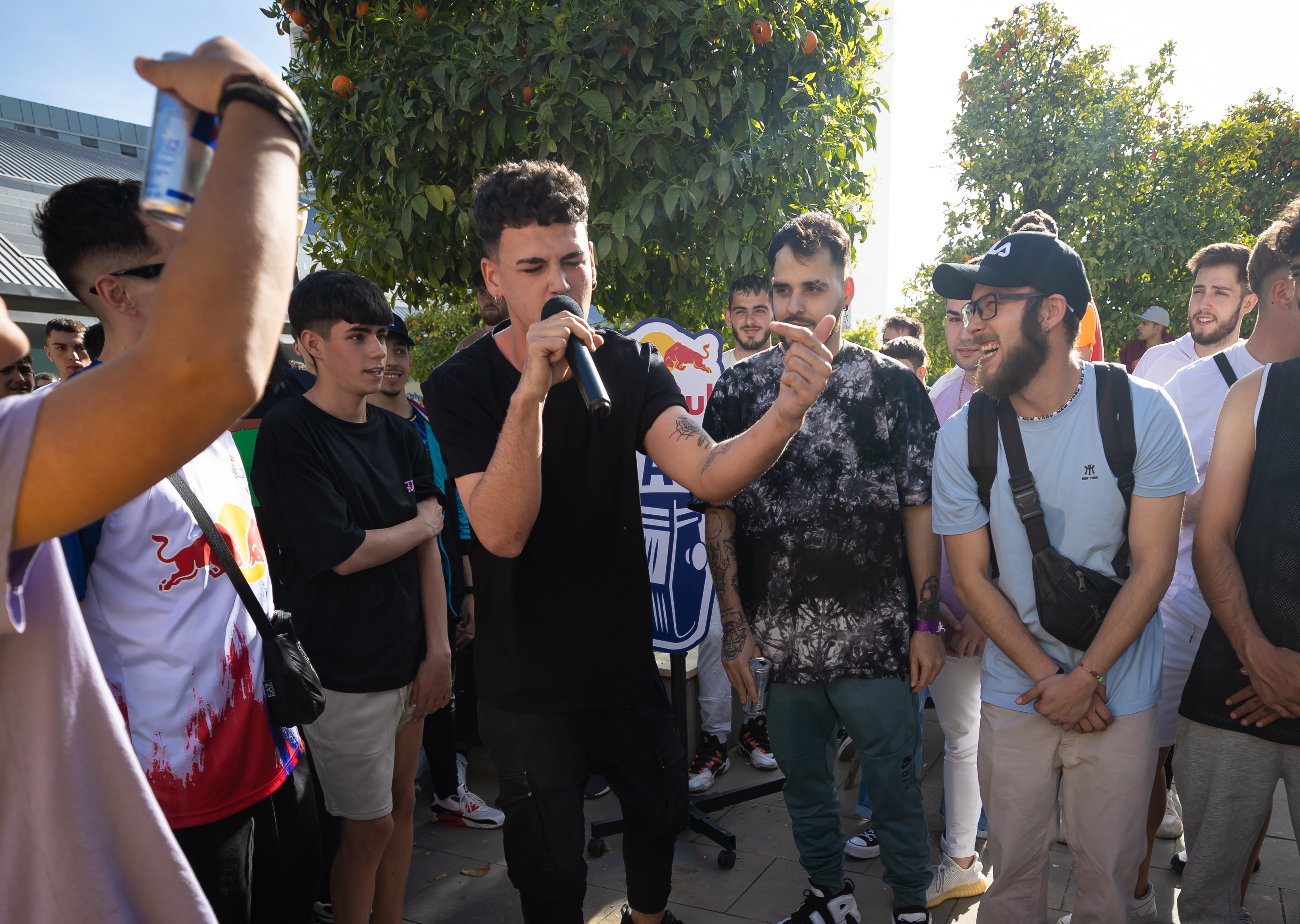 Otro momento del show