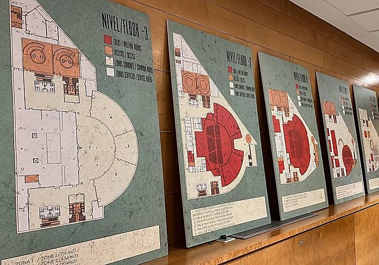 Imagen principal - Una visita de cuatro horas para visualizar los Goya en el Palacio de Congresos