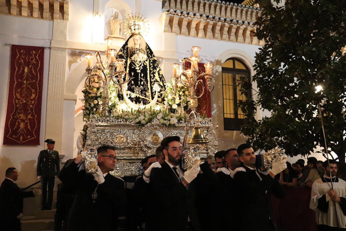 La patrona de Maracena recorre sus calles