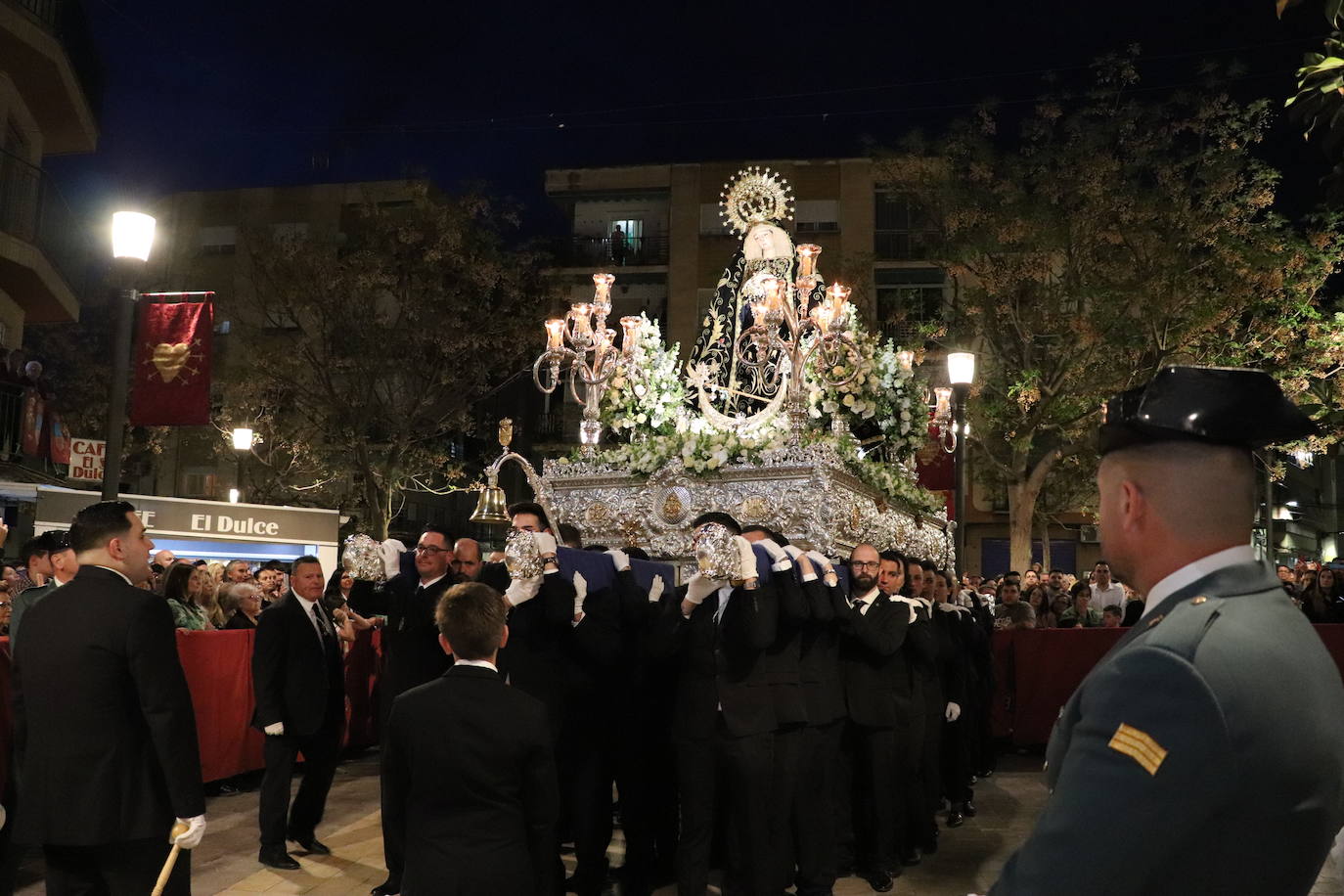 La patrona de Maracena recorre sus calles