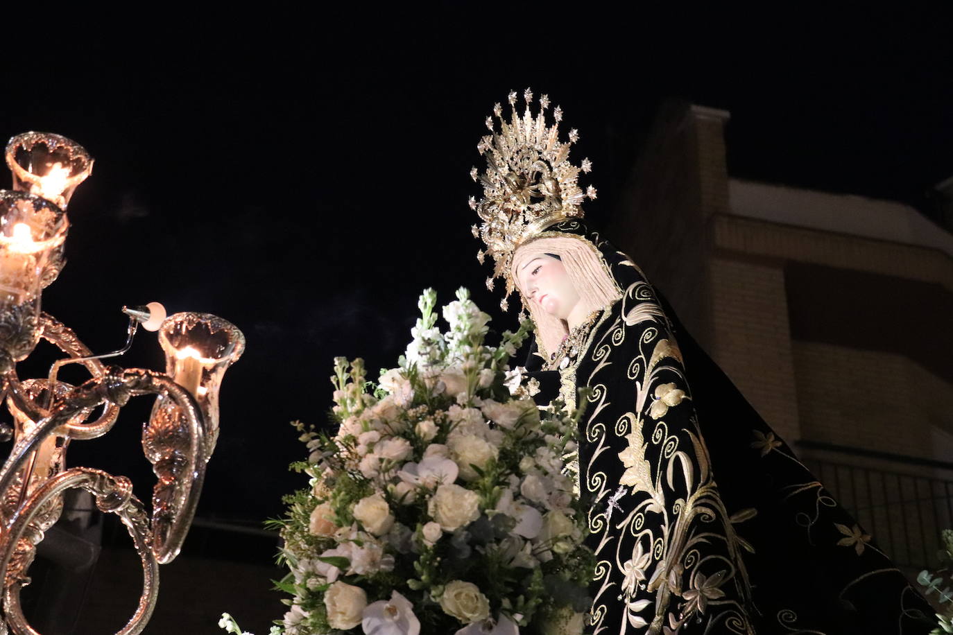 La patrona de Maracena recorre sus calles