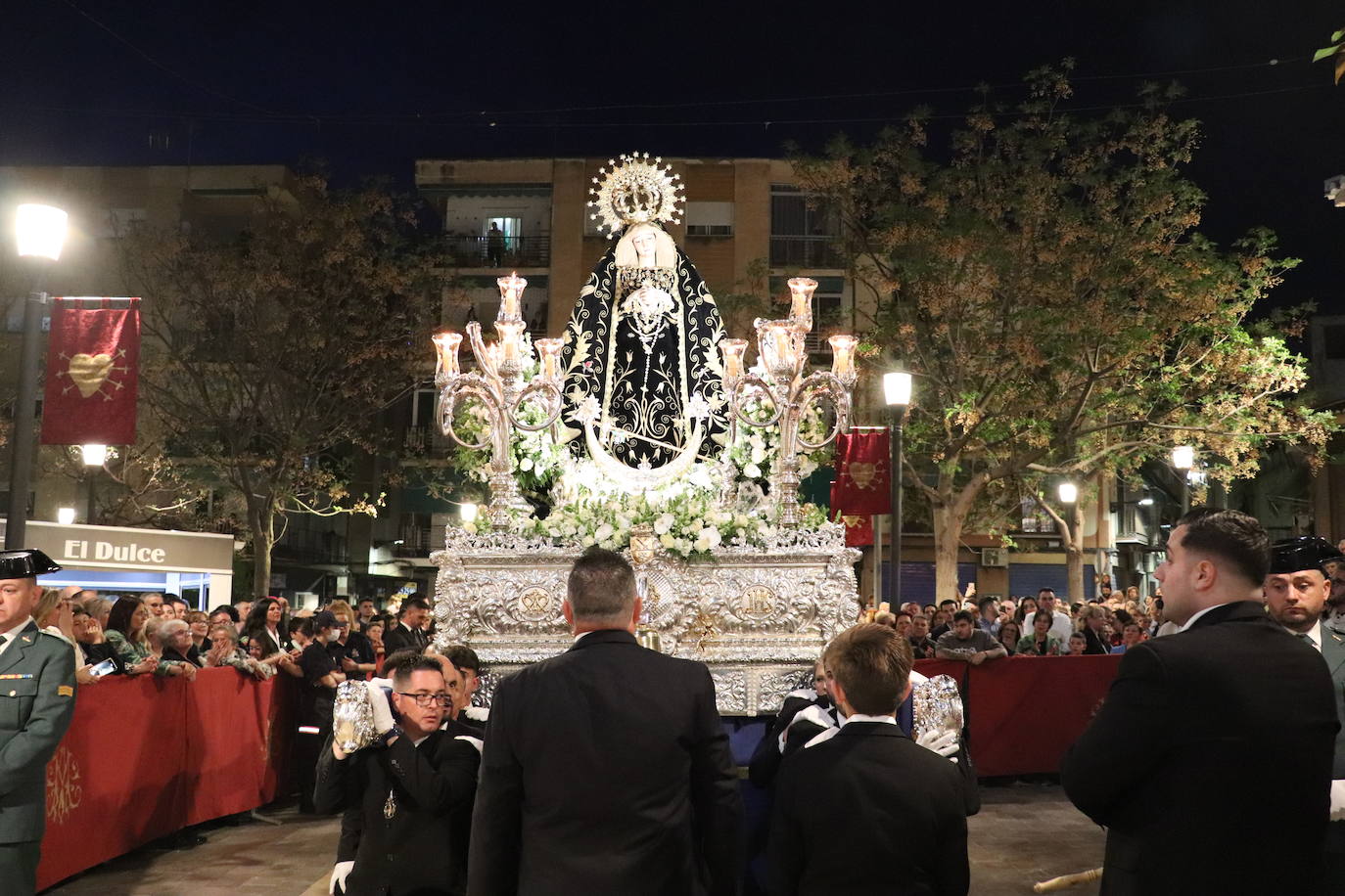 La patrona de Maracena recorre sus calles