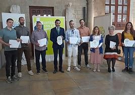 Reconocimiento a los siete artesanos de Jaén y Bailén.