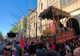 Salida de la Virgen de los Gitanos.