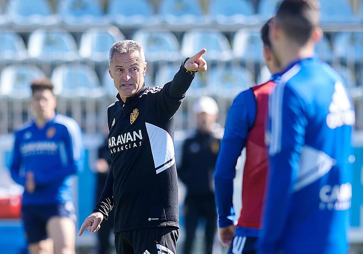 Fran Escribá, durante un entrenamiento reciente.