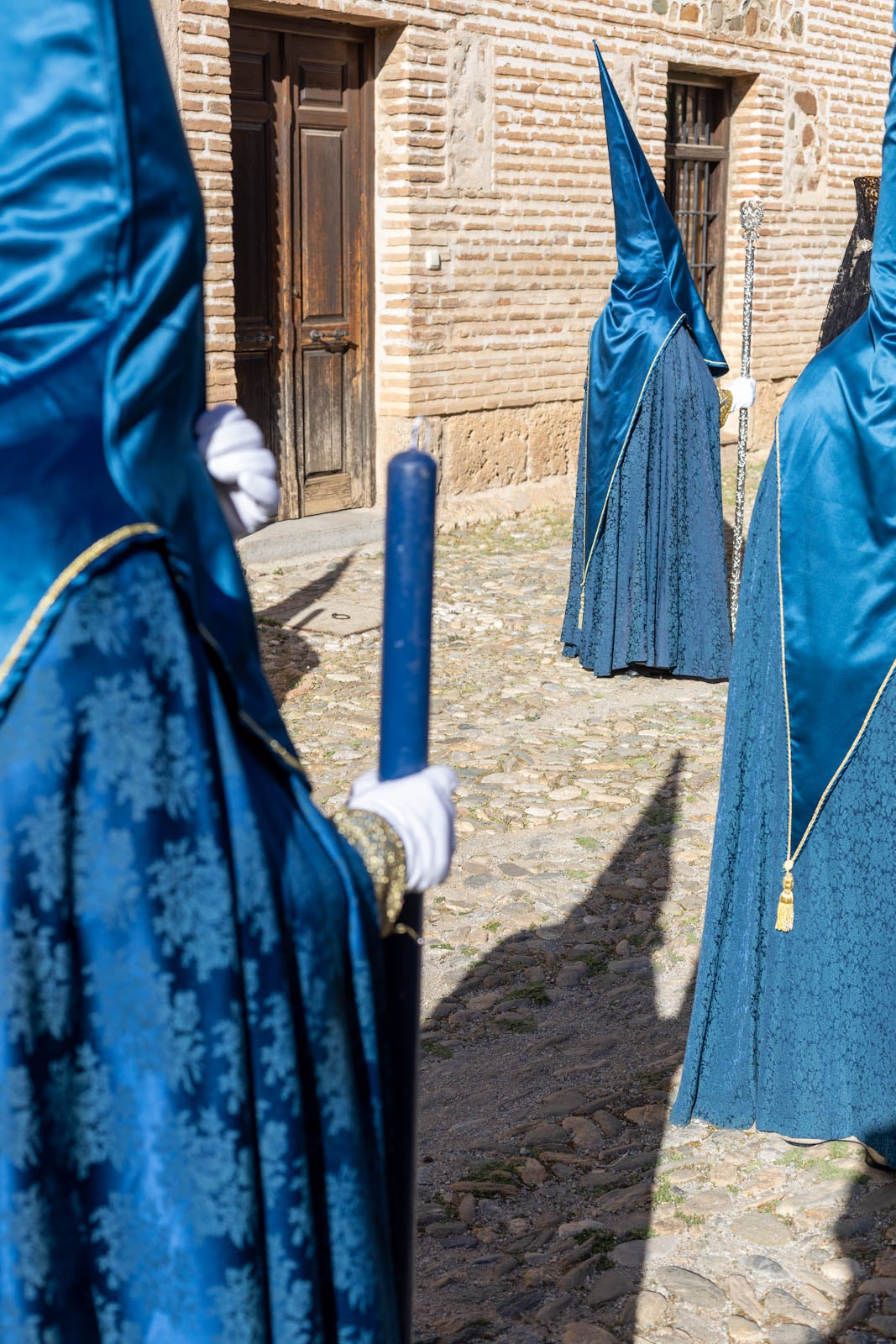 La procesión de Santa María de la Alhambra, en imágenes