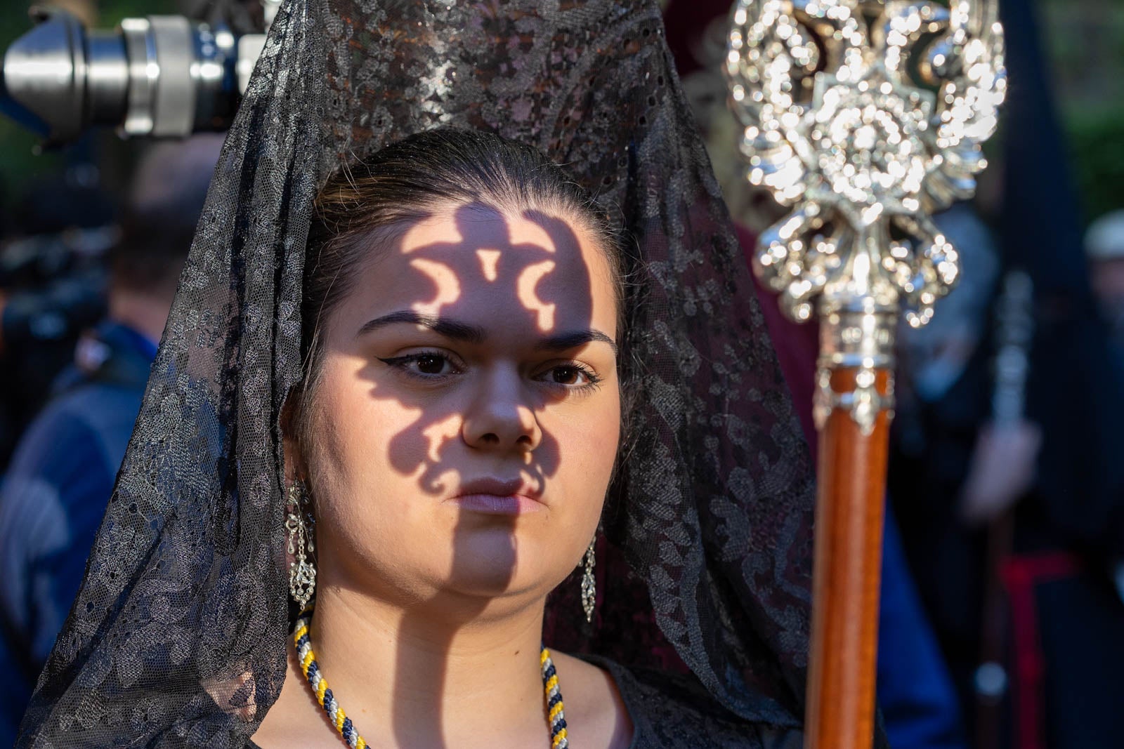 La procesión de Santa María de la Alhambra, en imágenes