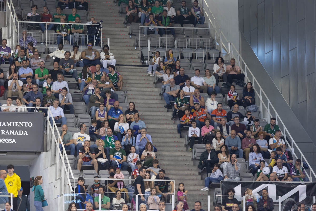 Encuéntrate en la grada del Palacio en el Covirán-Unicaja