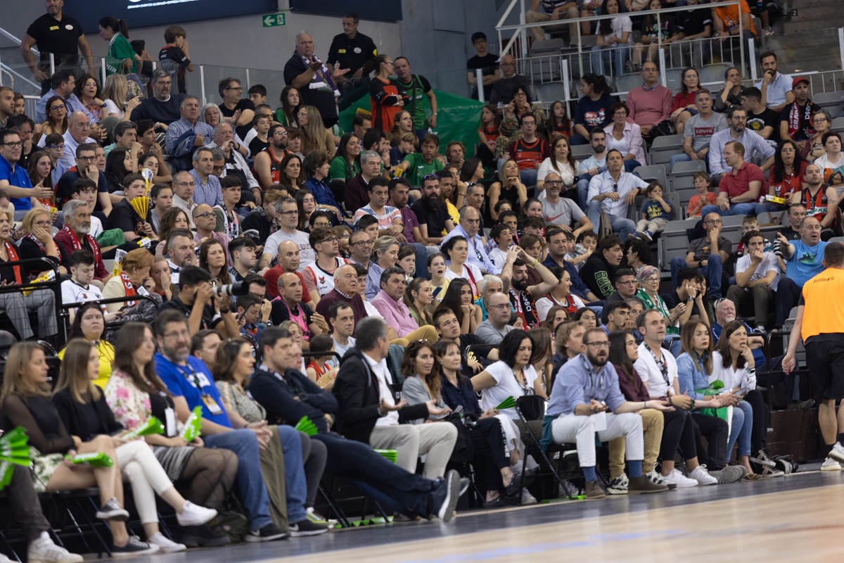 Encuéntrate en la grada del Palacio en el Covirán-Unicaja