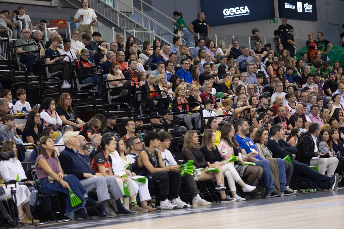 Encuéntrate en la grada del Palacio en el Covirán-Unicaja