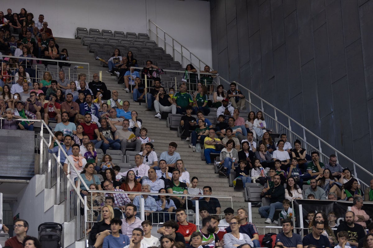 Encuéntrate en la grada del Palacio en el Covirán-Unicaja