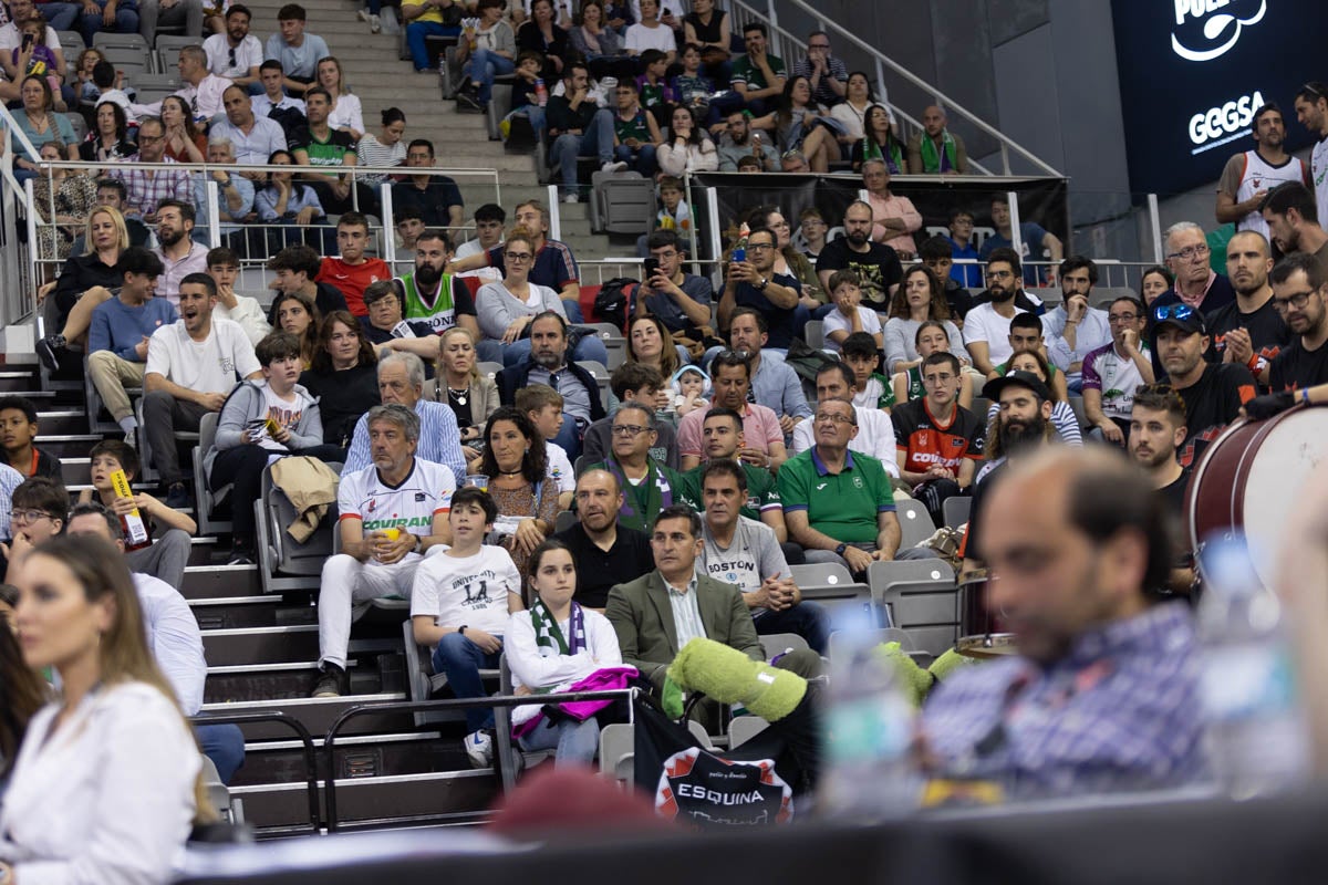 Encuéntrate en la grada del Palacio en el Covirán-Unicaja