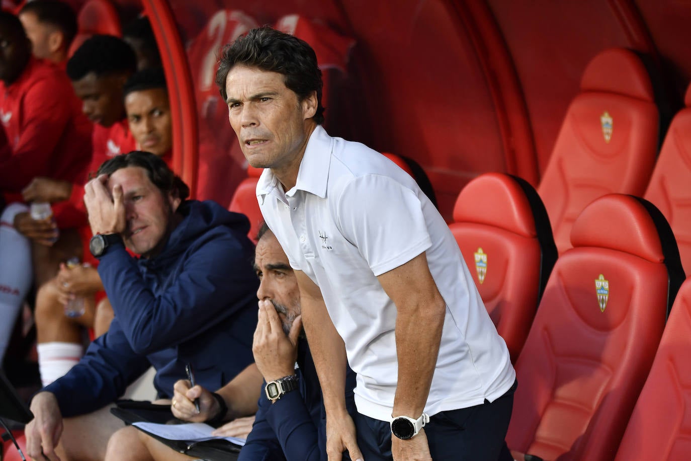 El Almería-Valencia, a pie de campo