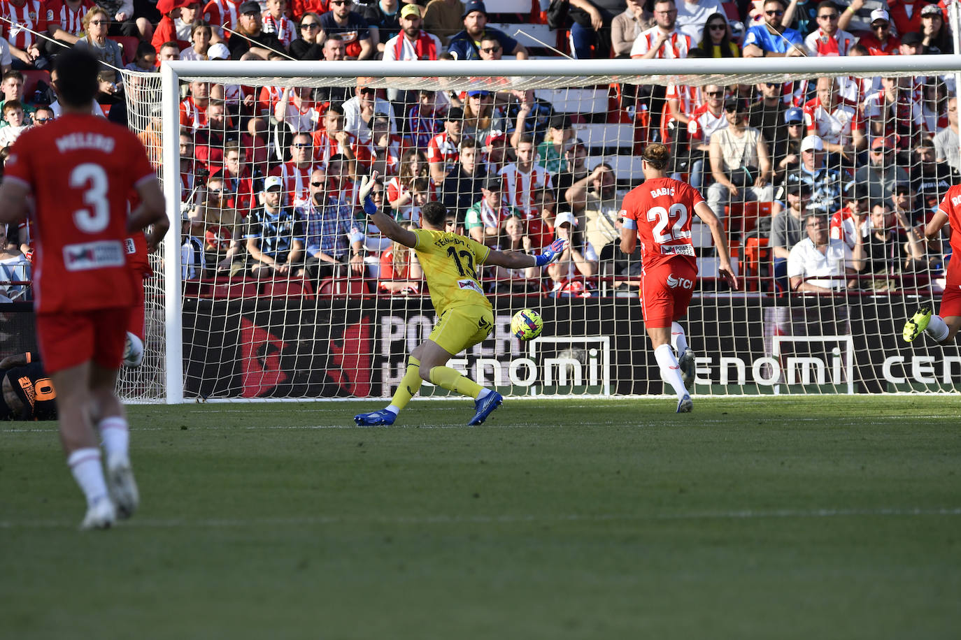 El Almería-Valencia, a pie de campo