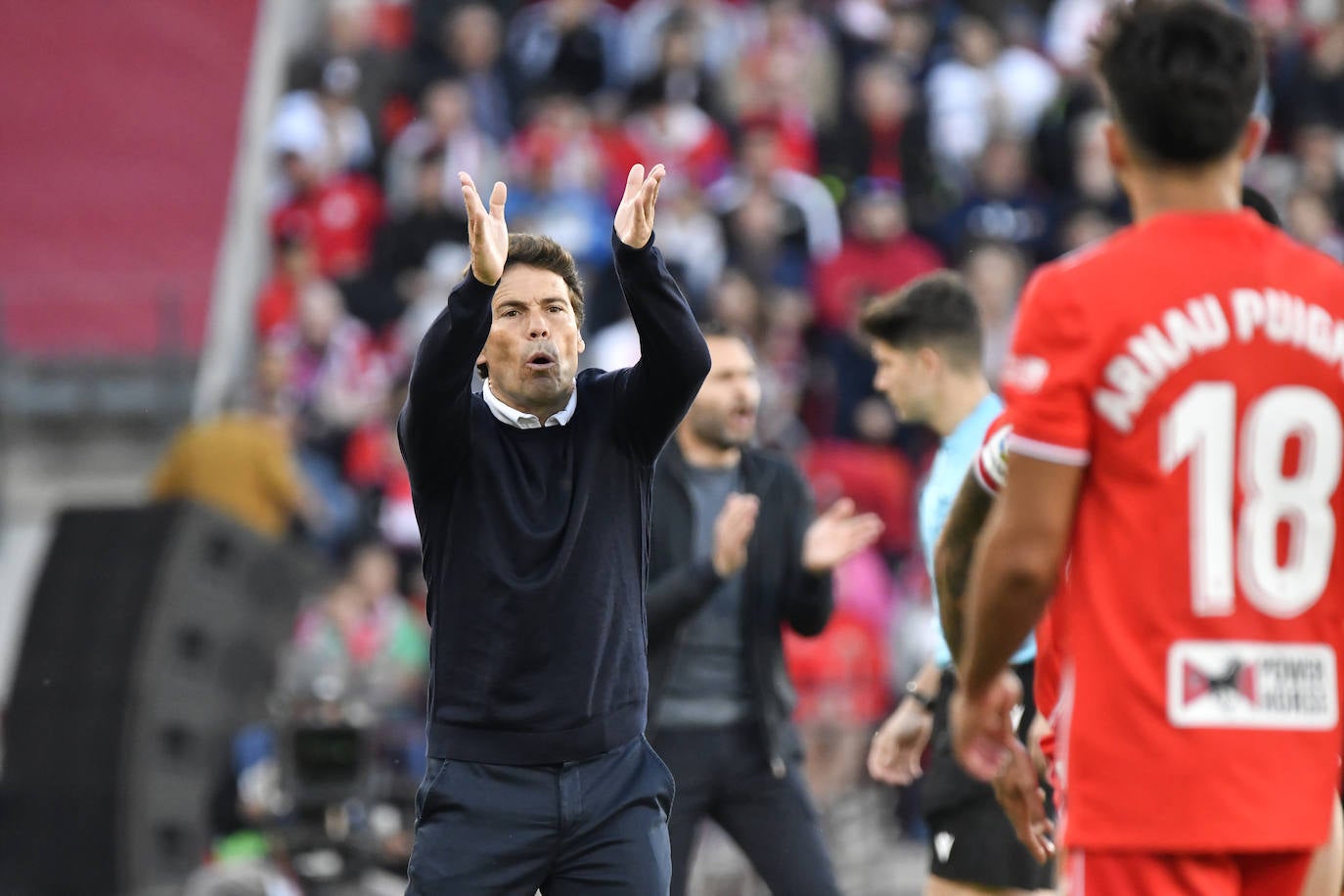 El Almería-Valencia, a pie de campo