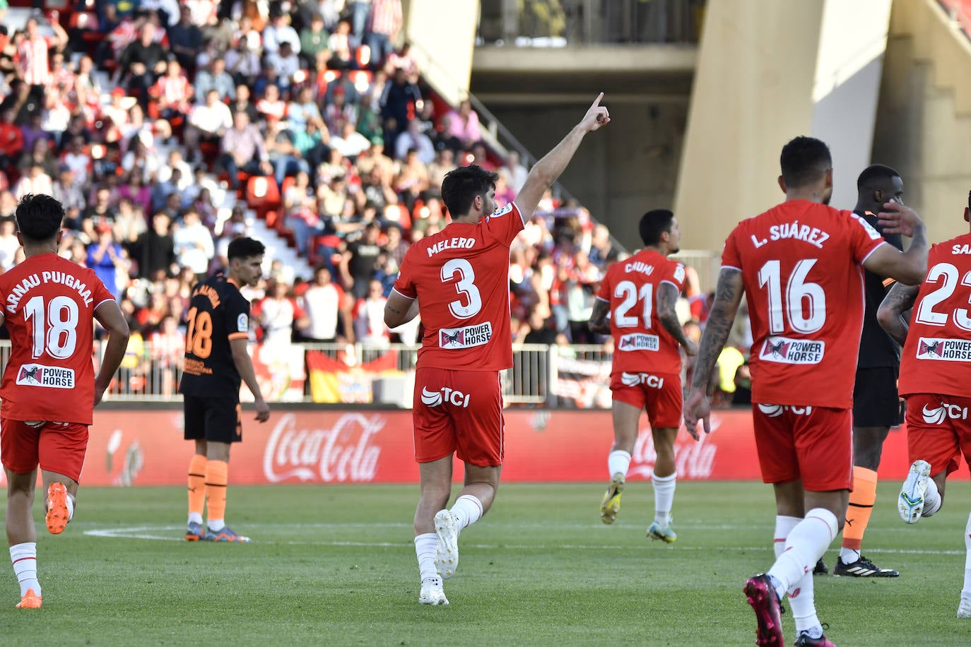 El Almería-Valencia, a pie de campo