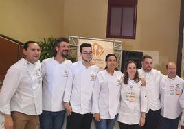 Algunos de los participantes en Almanzora Gourmet 2022.