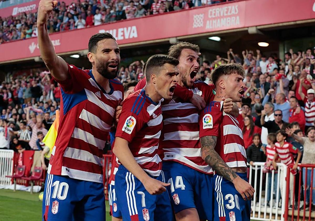 Último gol en Los Cármenes.