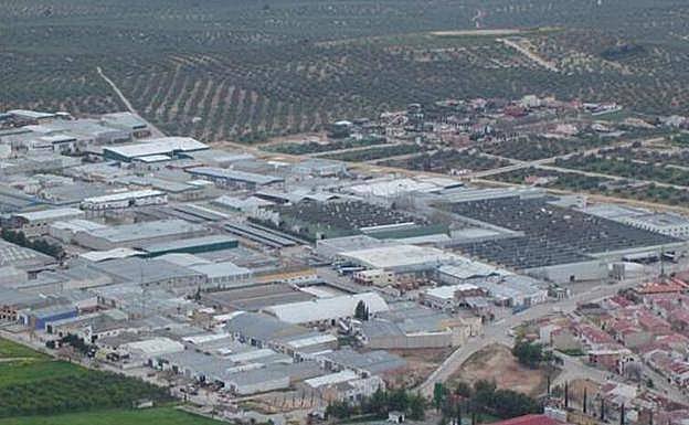Imagen de archivo del polígono industrial de Martos.