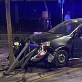 Un motorista de 26 años herido tras un accidente en el centro de Granada