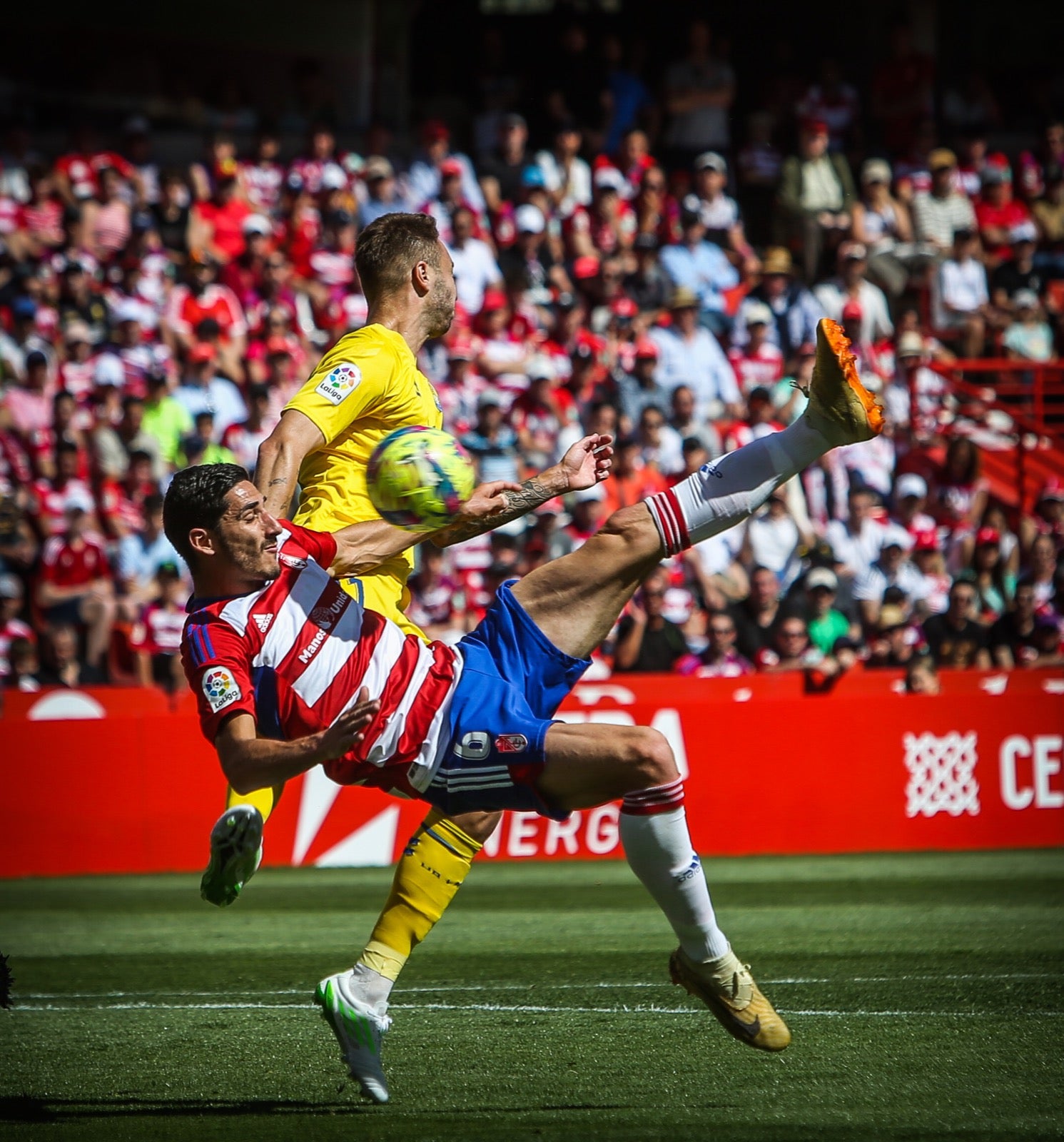 El triunfo del Granada ante Las Palmas, a ras de césped