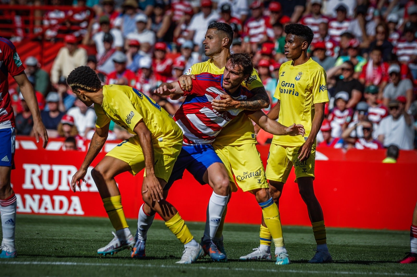 El triunfo del Granada ante Las Palmas, a ras de césped