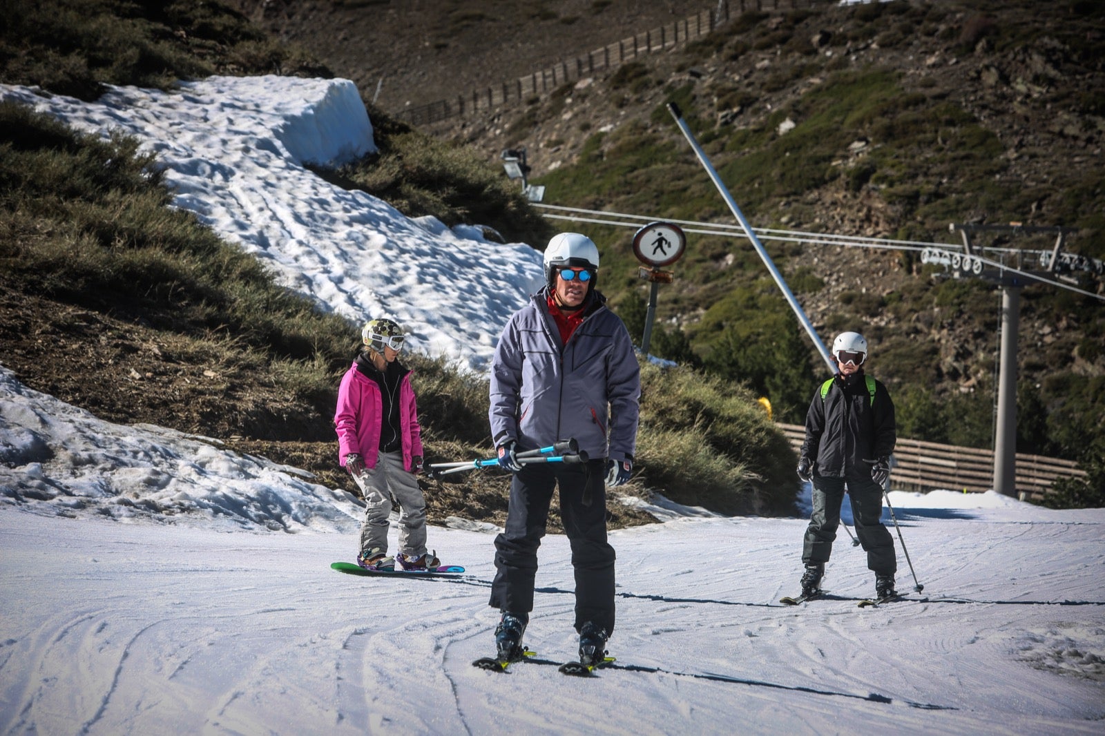 Adiós a la nieve en la Sierra