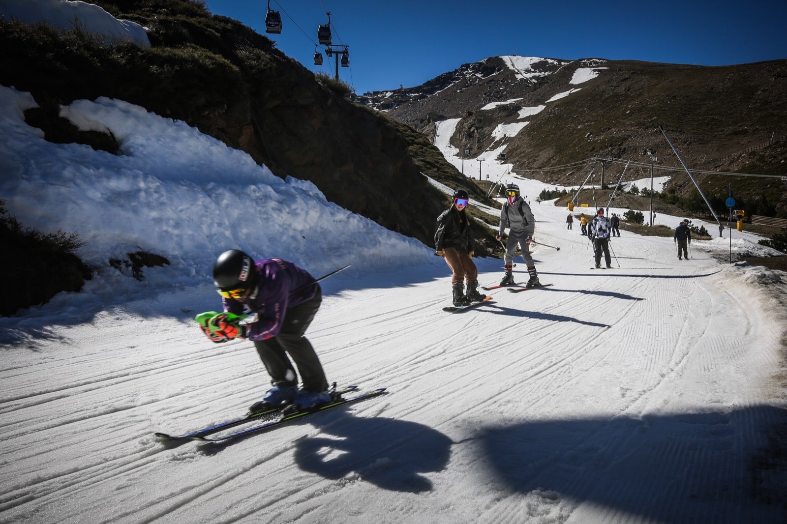 Adiós a la nieve en la Sierra